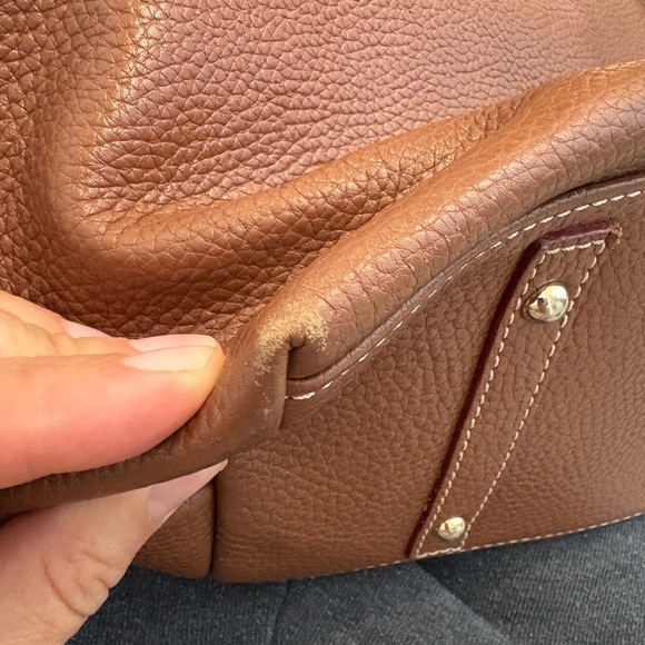 Dooney and Bourke Pebble Grain Small Logo Lock Sac👜 - Picture 6 of 15